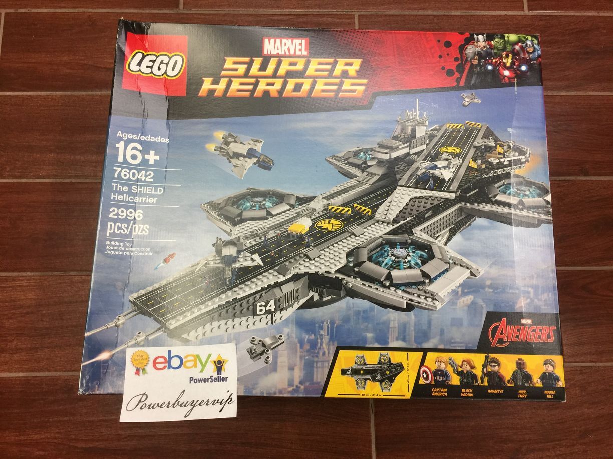 NEW LEGO Marvel Super Heroes Lego 76042 The SHIELD Helicarrier - Click Image to Close